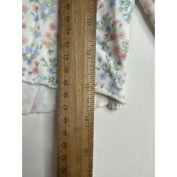 Zara Floral Print Cropped Cardigan size Small - Picture 6 of 6